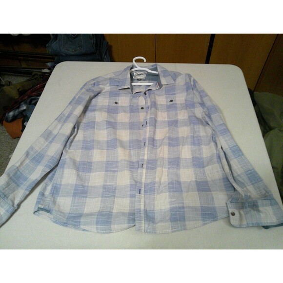 Flag and Anthem Button Up shirt Men’s Size xl - Picture 4 of 5